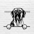 murbrique.jpg wall decoration Great Dane dog