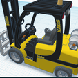 FL-5.png YALE 50VX FORKLIFT IN HO SCALE