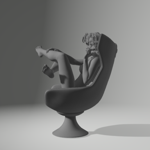 🪑 modern chair・ STL File for 3D printing・Cults