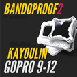 Bandproof2_1_GoPro9-12_FixM-50.png BANDOPROOF 2 // FIX MOUNT// HORIZONTAL KAYOULIN// GOPRO9-12