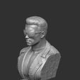 1112.jpg Arnold T-800 bust with glasses for 3d print stl .2 options