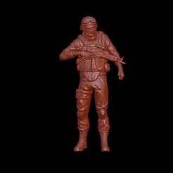 BPR_Render.jpg STL file MODERN SOLDIER WALKING WITH AK RIFLE・3D printable model to download, estorilmad