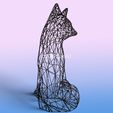 fox-7.jpg Fox Wire Art - Resin print
