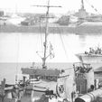 MTB234-far-left.-Note-swastika-and-dolphins-on-bridge.jpg Vosper MTB 234 Torpedo Boat Scale Model