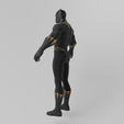 Black-Panther0013.png Black Panther Lowpoly Rigged