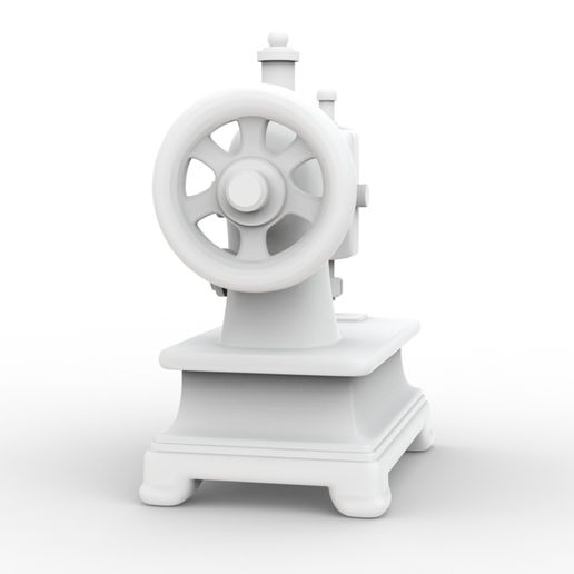 🪡 Low-Poly Sewing Machine 3D Printable 3D print model・ STL File for 3D ...