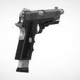 019.jpg Modified Remington R1 pistol from the game Tomb Raider 2013 3d print model
