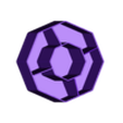 Octagonal_Desk_Organizer.stl 3D-печатный органайзер Polygon: Изящный инструмент для наведения порядка на столе