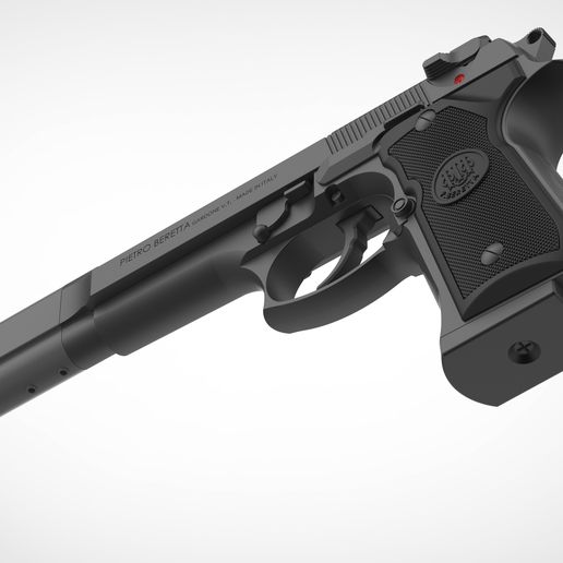 🔫 Pistol Beretta 92FS from the movie Underworld 2003 3D print