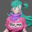 19.jpg BULMA SEXY GIRL DRAGONBALL ANIME ANIMATION 3D PRINT