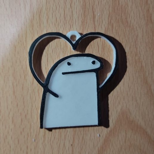 Flork_Corazon.jpeg Flork KeyChains Package - Paquete de llaveros Deformito