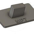 Mp7-stand3.jpg AIRSOFT MP7  MOUNT H&K TOKYO MARUI TABLE STAND