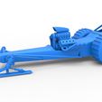 50.jpg Diecast Переднемоторный снегоуборочный драгстер старой школы Масштаб 1:25