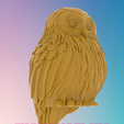 2.png Owl 6 3D MODEL STL FILE FOR CNC ROUTER LASER & 3D PRINTER