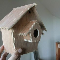 IMG_7146.jpg Free 3D file Safe Bird House・3D printer design to download