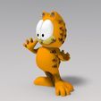 Garfield 1.2.jpg STL file Garfield・3D printing design to download