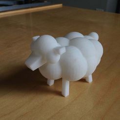 IMG_5438.jpg Fichier STL gratuit Petit mouton de LEO le Prince Créateur (MINIATURE)・Design pour imprimante 3D à télécharger, leothemakerprince