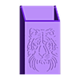 Caja cigarro tigre caja.stl tiger cigarette box