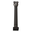 Wireframe-Low-Column-Capital-01003-5.jpg Column Capital 01003