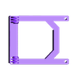DD - CSL Base Mount V3 extended (left side).stl Fanatec Боковое крепление для планшета (регулируемое/универсальное) Версии DD, CSW, CSL
