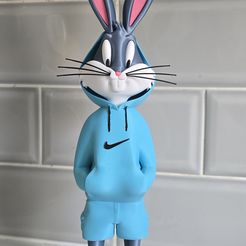 Bugs bunny urban vibes Fan art (multiparts/3mf)