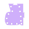 retro seed pixel singing cat V2.1 - left foot.stl Seed Pixel Singing Retro Cat