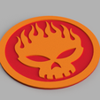 1.png The Offspring logo - Punk Rock Coasters