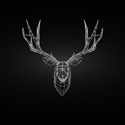 Без-названия-2-render-2.png STL file deer head・3D printable model to download