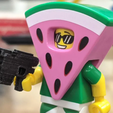 Fichier STL gratuit Revolver pistolet Lego géant (30132) 🏗・Design pour  imprimante 3D à télécharger・Cults
