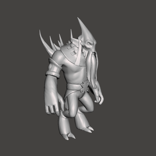 STL file Ish'kafel the Dark Seer 3D Model・3D printer design to download ...