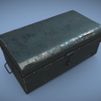 6.png Vintage Iron Trunk Box