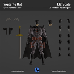 Vigilante-Bat-Post.png Vigilante Bat Articulated Action Figure