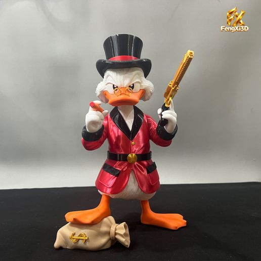 Donald Duck Gangster Style – No AMS / Multi-Part / 3MF