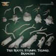Roots,-Stumps,-Trunks,-Branches.jpg Tree Roots, Stumps, Trunks, Branches - for Basing