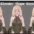 5.png Elf Archer - Realistic Female Character - Blender Eevee