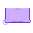 GBA llavero Keychain.stl Archivo STL GBA keychain (llavero game boy advance)・Objeto imprimible en 3D para descargar
