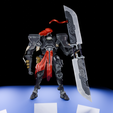 0001.png Steel Ronin Sentinel - Heavy Blade Mecha-Warrior