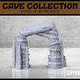 Cave_2-V1-01.jpg Cave Entrance - Version 1 - Tabletop Scatter Terrain