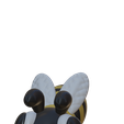 abeja-3.png Bee keychain
