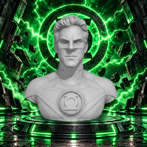 Hal Jordan – Green Lantern – DC Comics – 3D Printable STL