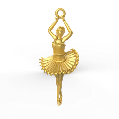 dancing-girl2-pic-001.png Fichier STL dancing girl2 fichier cad・Objet imprimable en 3D à télécharger, Unigol