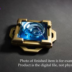 16.jpg Fichier 3D Liyue hydro vision genshin impact 3d print cosplay stl files・Idée pour impression 3D à télécharger