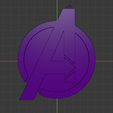 Avengers Frontal.PNG Key ring Avengers - The Avengers