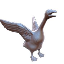 AAA.jpg Datei STL goose, keychain・Design für 3D-Drucker zum herunterladen, yoda3d