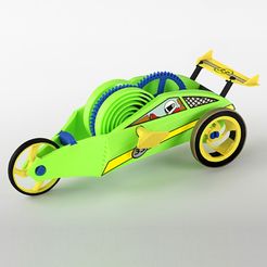 ghf.jpg Free STL file Wind-Up Racer Mini・3D printing design to download, Dadddy