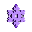 Gimbal_snowflake_star_small_hole_3.5mm_B.STL Optimized (Small) Gyroscopic Snowflake