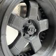 IMG_8309.jpeg Wheel Mirror Ornament Keychain Decoration Car Rim SSR Professor SP1 With Tire And Brake Disc