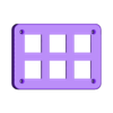 Keyboard_upper.stl Multifunction keyboard with RGB backlight