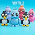 D.jpg CUTE FLEXI TINY PENGUIN
