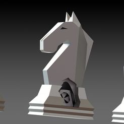 FIDE Chess Set by BeardedJester, Download free STL model